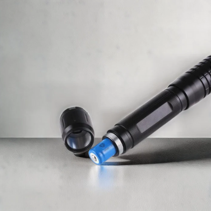 Blue Laser Torch with Adjustable Beam Focus and 16,404 Foot Range