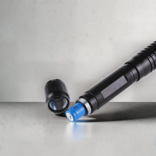 Blue Laser Torch with Adjustable Beam Focus and 16,404 Foot Range