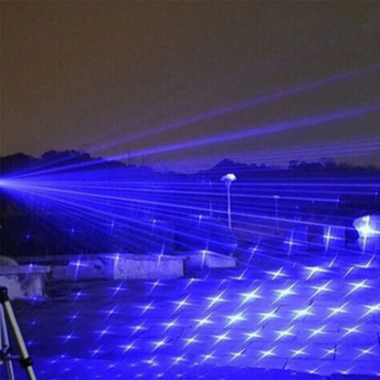Blue Laser Torch with Adjustable Beam Focus and 16,404 Foot Range
