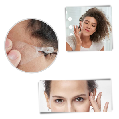 Facial Lift Tape with Medical-Grade Adhesive and Reusable Design, 40 Pieces