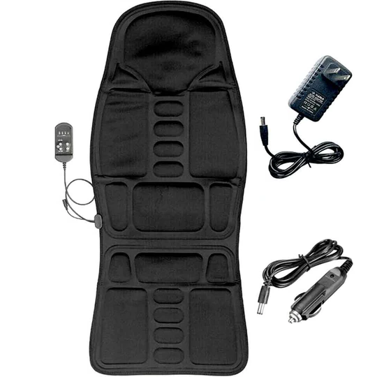 Relaxing Massage Seat Pad With Heat Back Support Cushion