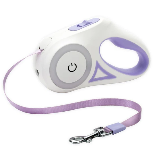 Bright Adjustable Dog Leash with LED Light