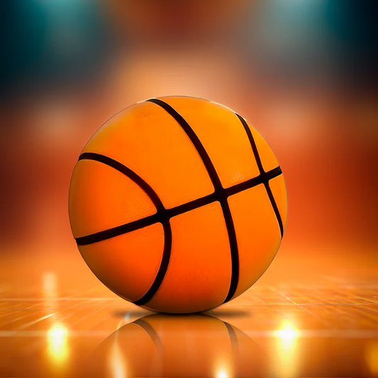 Foam Basketball for Indoor Practice with Noise-Reducing Design