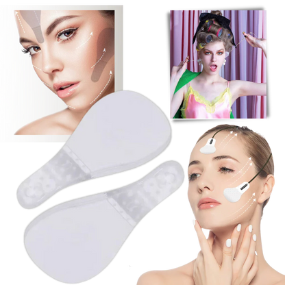 Facial Lift Tape with Medical-Grade Adhesive and Reusable Design, 40 Pieces