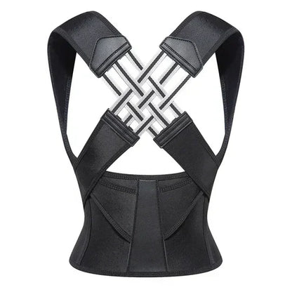 Shoulder and Neck Support Brace with Adjustable Straps for Posture Correction