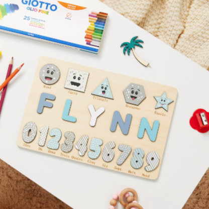Personalized Puzzle Educational Toy Toddlers Name Puzzle