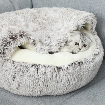 Pet Cave Bed Cozy Cat Cave Design Soft Comfort