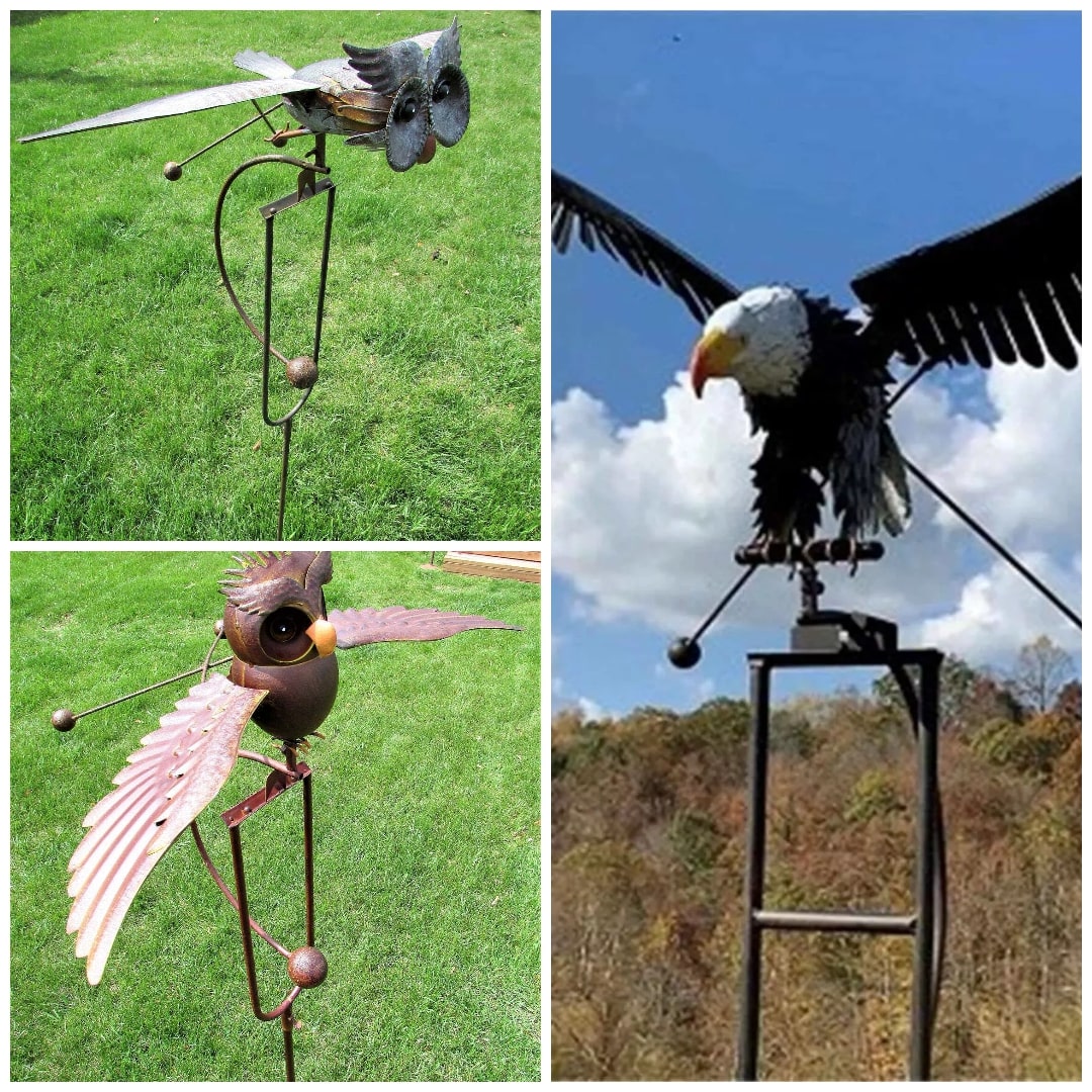Cinnamones Garden Art-Bird Garden Patio Decoration