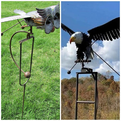 Cinnamones Garden Art-Bird Garden Patio Decoration