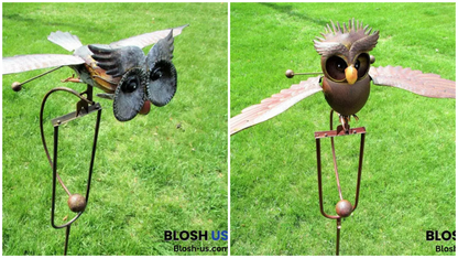 Cinnamones Garden Art-Bird Garden Patio Decoration