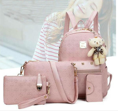Trendy Ladies Teddy Bear Tote Bag
