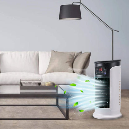 Portable Air Cooler Tower Fan Evaporative Cooling for Home
