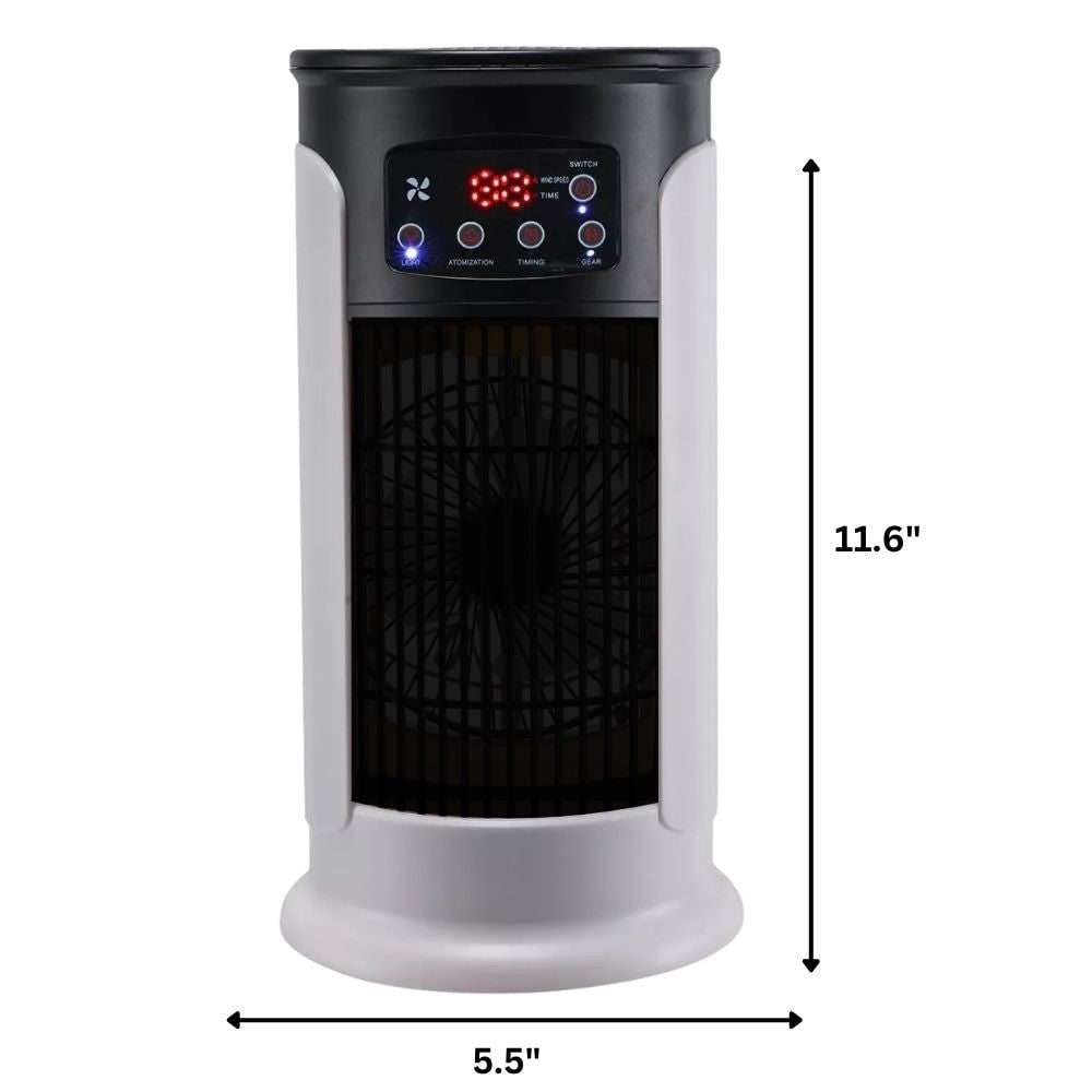 Portable Air Cooler Tower Fan Evaporative Cooling for Home
