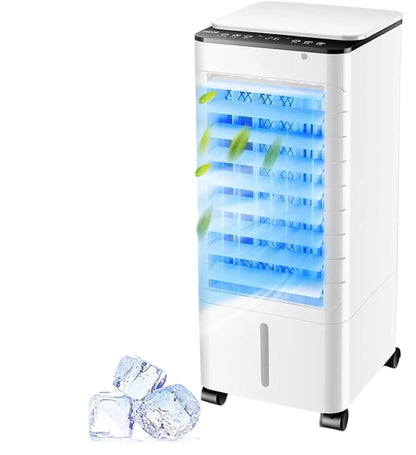 Portable Air Cooler and Humidifier with Remote Control