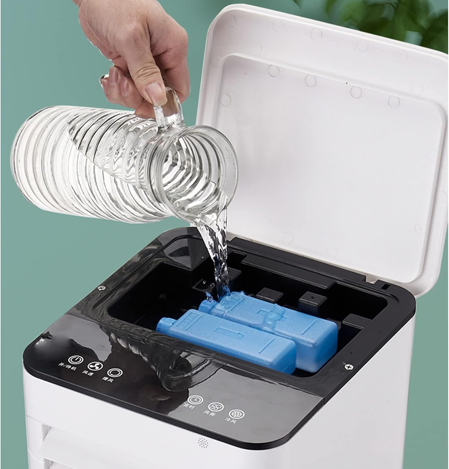 Portable Air Cooler and Humidifier with Remote Control