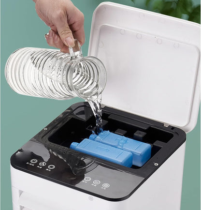 Portable Air Cooler and Humidifier with Remote Control