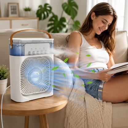 Portable Personal Air Cooler Compact Cooling Fan