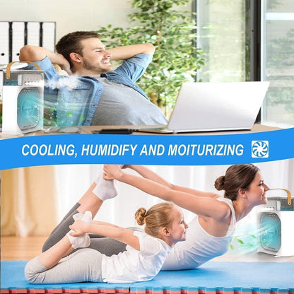 Portable Personal Air Cooler Compact Cooling Fan
