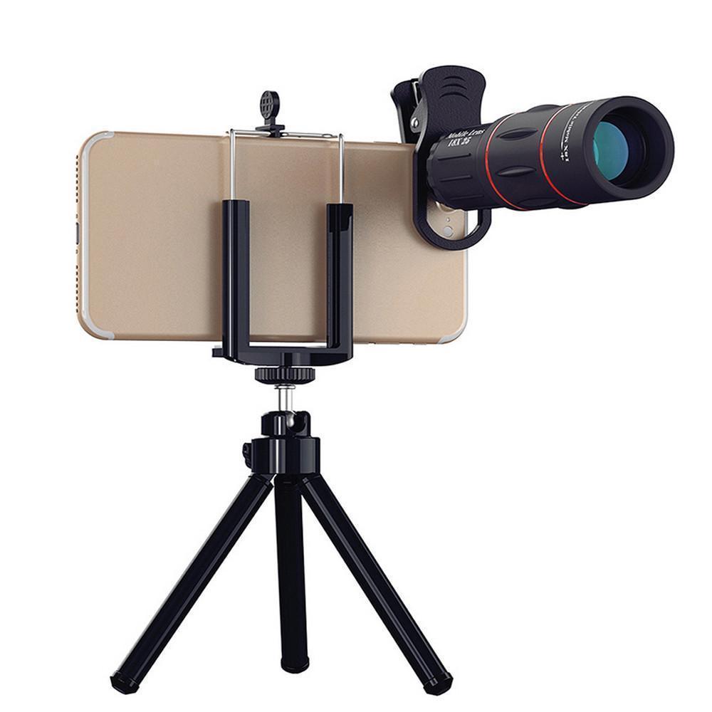 Premium 18X Zoom Phone Lens Kit with Tripod Mount