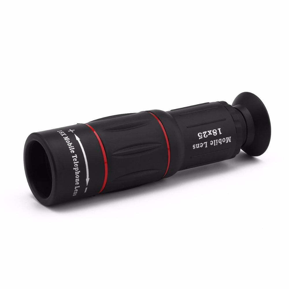 Premium 18X Zoom Phone Lens Kit with Tripod Mount