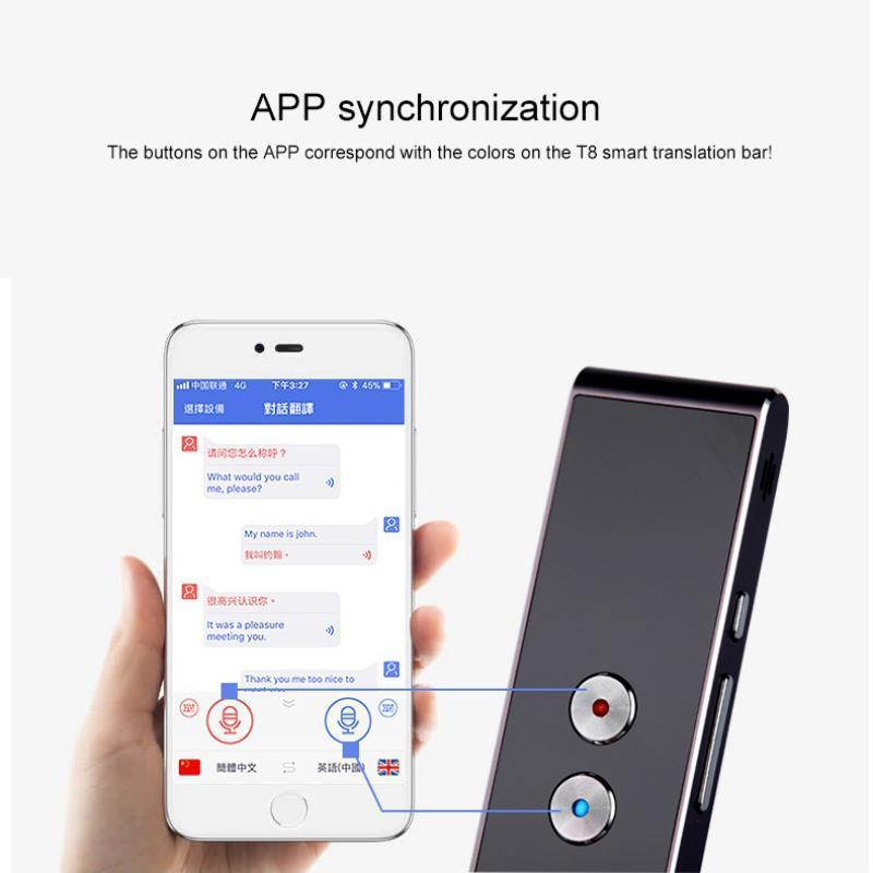 Compact Instant Voice Translator Device - 30 Languages