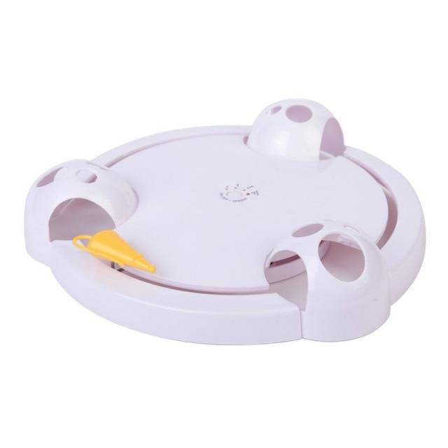 Fun Electronic Cat Toy - Auto Spinning Mouse Game