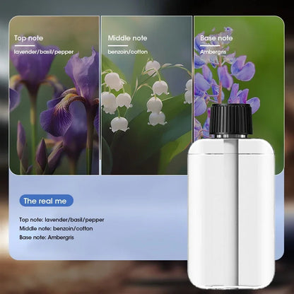 Essential Oil Diffuser with Digital Display and Wall Mounting, 5 Spray Modes
