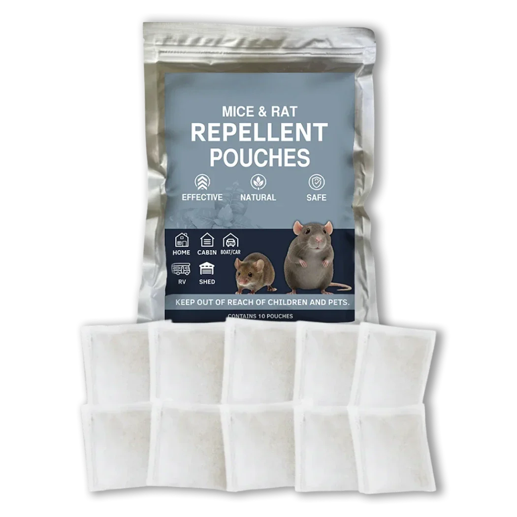 Natural Rodent Repellent Pouches