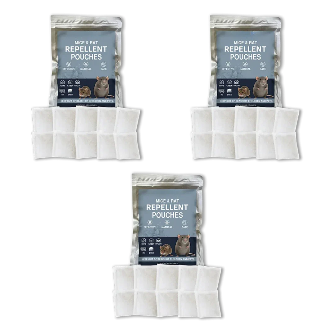 Natural Rodent Repellent Pouches