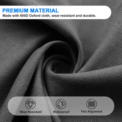Rolling Duffle Bag with Five Rotating Wheels and Expandable Compartments, 42in