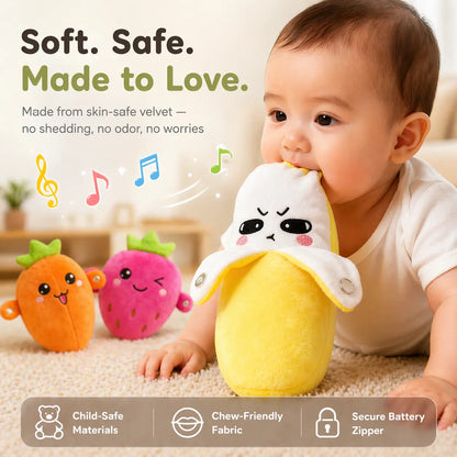 Interactive Plush Toy with Sound and Movement for Parent and Child Play