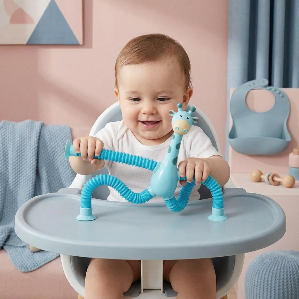 Sensory Toy Educational Toddlers Interactive Giraffe