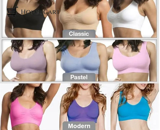 Sexy Genie Bra – Buy 1 Get 3 – Improved Comfortable Seamless Bra