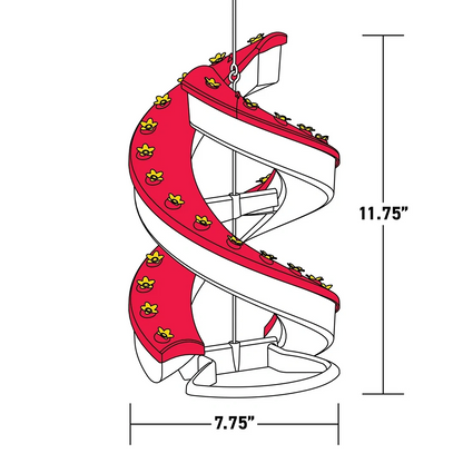 Shirem DNA Helix Hummingbird Feeder