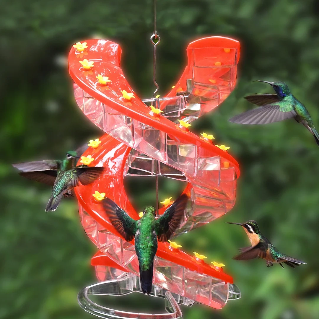 Shirem DNA Helix Hummingbird Feeder