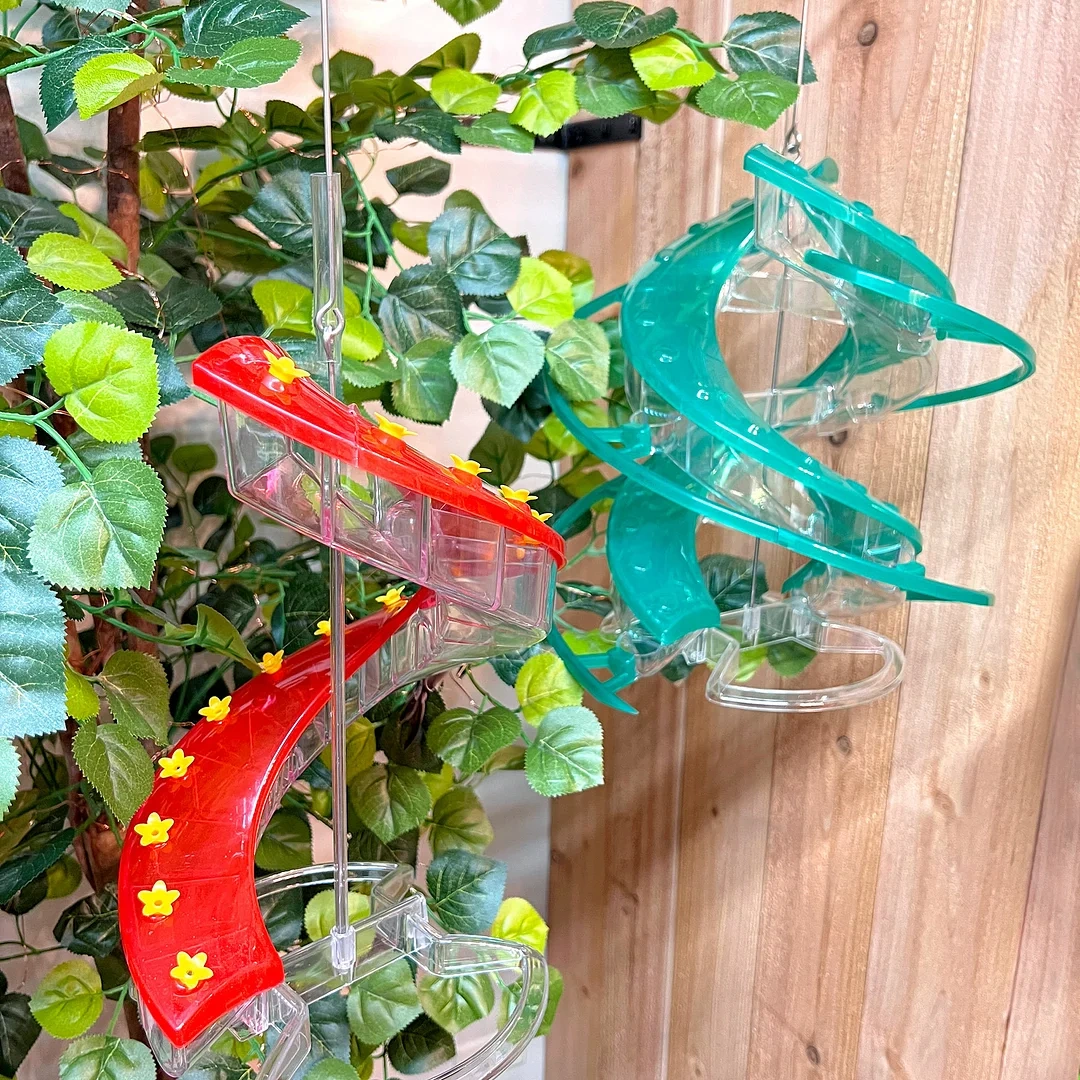 Shirem DNA Helix Hummingbird Feeder