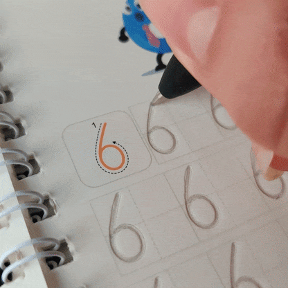 LAST DAY SALE 50%OFF MagicBook | Kids Practice Copybook Set (4Pcs/Set)