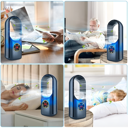 Portable Blade- Silent Air Cooler Fan for Home Office