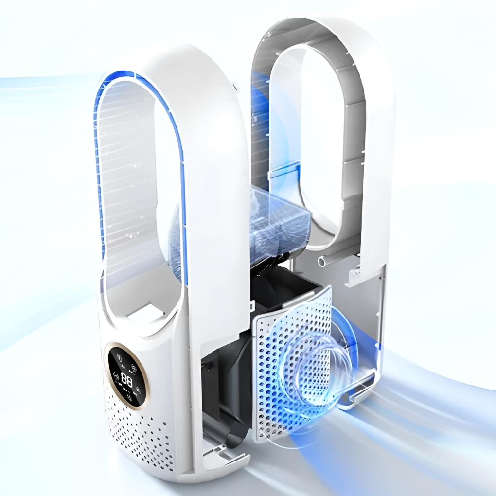 Portable Blade- Silent Air Cooler Fan for Home Office
