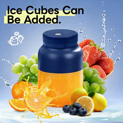 Cordless Juicer Cup – 50% OFF! 1300ml large capacity, ice-crushing blades, USB rechargeable – blend anywhere, rinse in seconds.