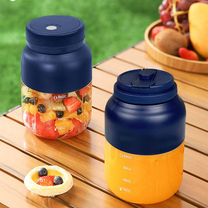Cordless Juicer Cup – 50% OFF! 1300ml large capacity, ice-crushing blades, USB rechargeable – blend anywhere, rinse in seconds.