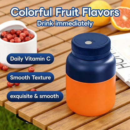 Cordless Juicer Cup – 50% OFF! 1300ml large capacity, ice-crushing blades, USB rechargeable – blend anywhere, rinse in seconds.