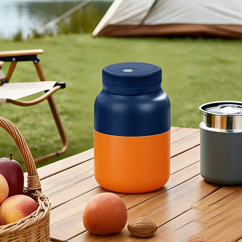 Cordless Juicer Cup – 50% OFF! 1300ml large capacity, ice-crushing blades, USB rechargeable – blend anywhere, rinse in seconds.
