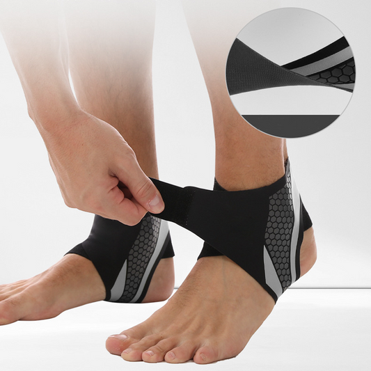 Lightweight Ankle Brace – Compression Support for Sprain Prevention, Breathable & Perfect for Football, Basketball & Gym Training