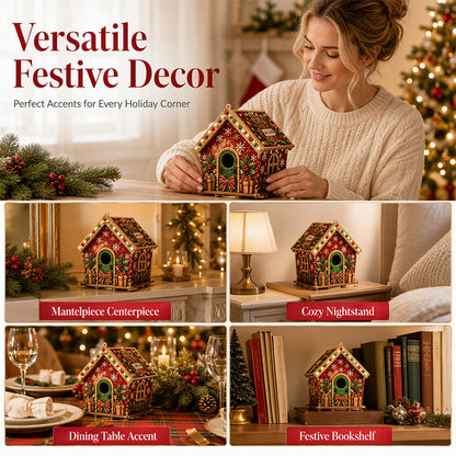 DIY 3D Pearl Christmas Art Kit – Handmade Festive Decoration with 6 Holiday Designs