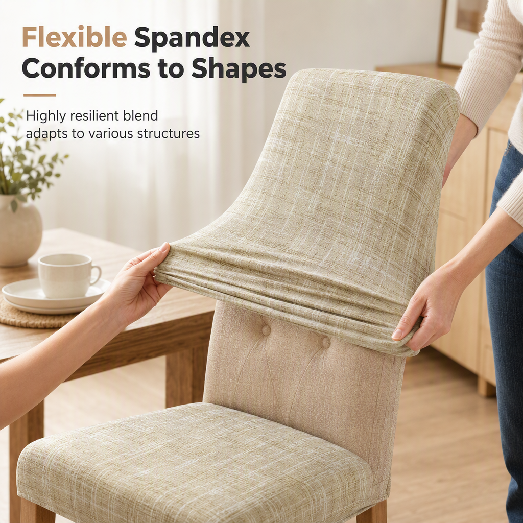 Stretch Plaid Chair Cover – Universal Fit & Protective