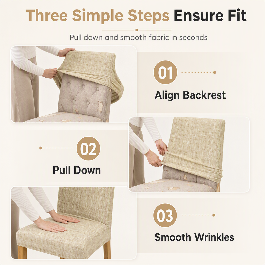 Stretch Plaid Chair Cover – Universal Fit & Protective