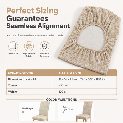 Stretch Plaid Chair Cover – Universal Fit & Protective