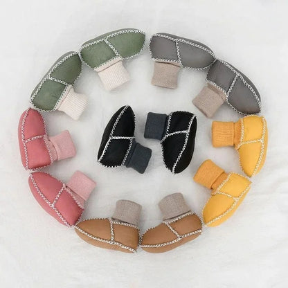 Toddler Slippers Infant Shoes Non-Slip Soft Sole Design