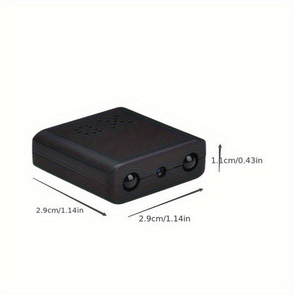 Full HD Mini Camera with Infrared Night Vision and Motion Detection Alerts